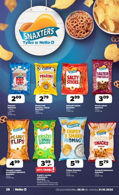 Gazetka Netto - Netto - Food od 26.10. do 31.10. - strona 28