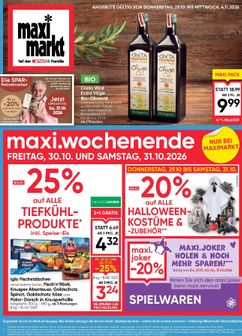 Maximarkt-Flugblatt gültig ab Donnerstag 29.10.