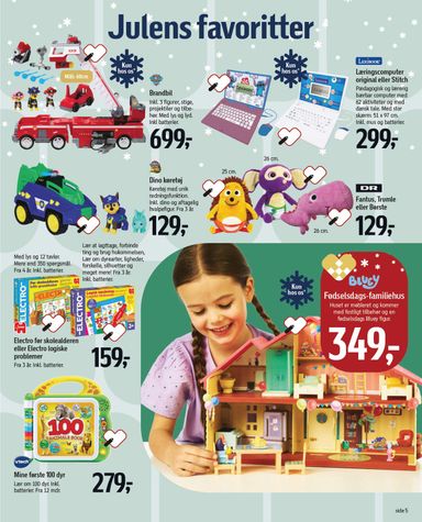 Brochurer Føtex - Føtex - Legetøj gyldig fra 12.10. til 31.12. - side 5
