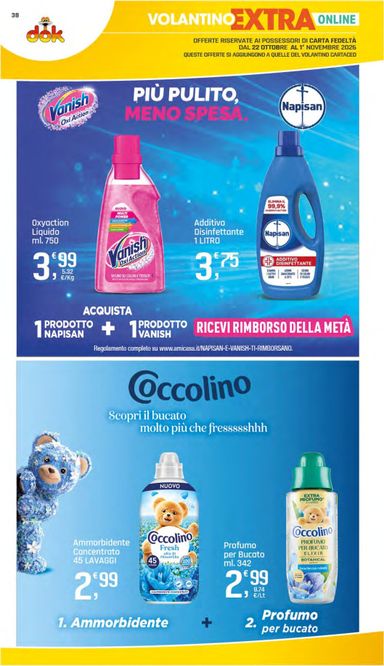 Volantino DOK - DOK valido dal 22/10 al 01/11 - pagina 39