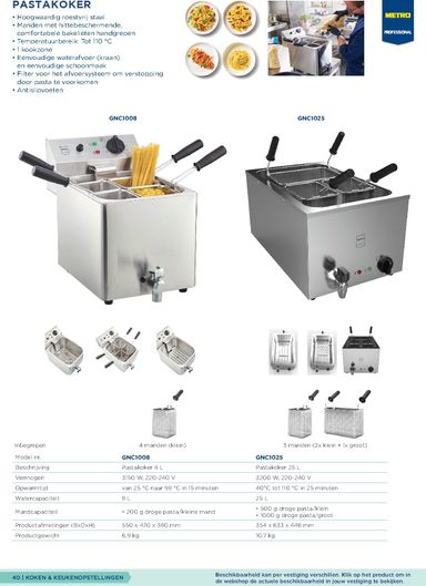 Folder Makro - Makro - Non-Food Horeca van 07-10 tot 07-10 - side 40