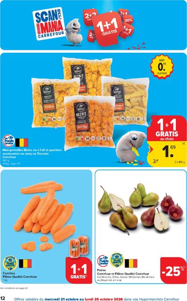 Folder Carrefour - Carrefour Hypermarchés van 21/10 tot 02/11 - side 12