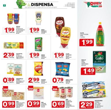 Volantino Sisa - Sisa - Quick valido dal 22/10 al 04/11 - pagina 7