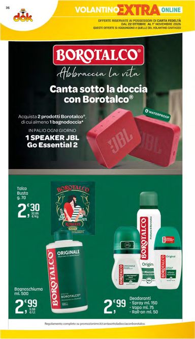 Volantino DOK - DOK valido dal 22/10 al 01/11 - pagina 37