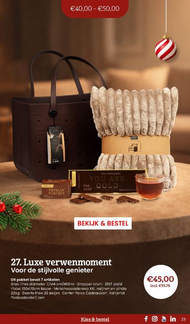 Folder Makro - Makro - Kerstpaketten catalogus van 20-10 tot 31-12 - side 29