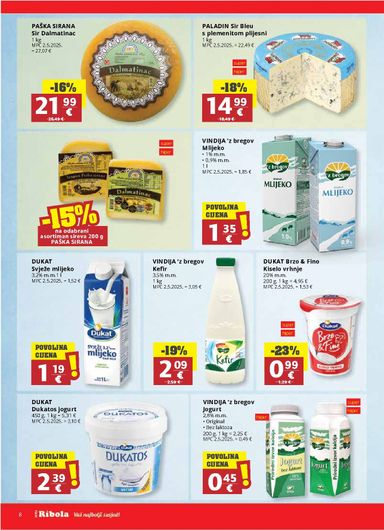 Katalog Ribola - Ribola vrijedi od 21.10. do 27.10. - stranica 8
