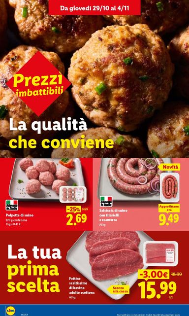 Volantino Lidl - Lidl valido dal 29/10 al 04/11 - pagina 8