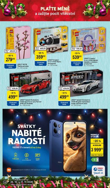 Leták Tesco - Tesco - Vánoční katalog hraček od 26.10. do 17.11. - strana 36