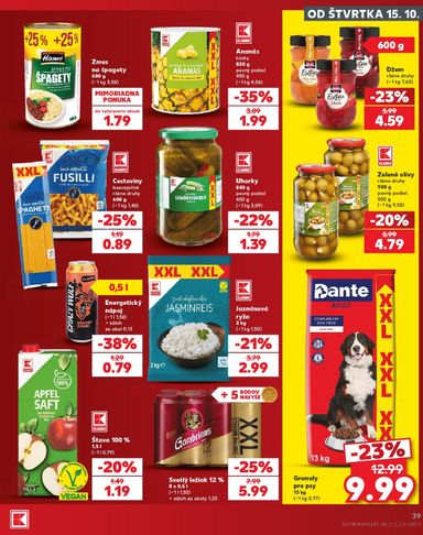 Leták Kaufland - Kaufland od 15.10. do 21.10. - strana 39