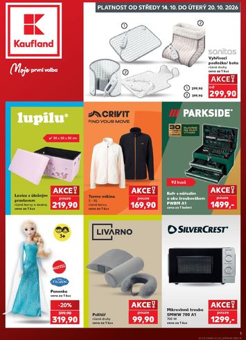 Leták Kaufland - Kaufland - Ostrava - Spotřební zboží od 14.10. do 20.10. - strana 1
