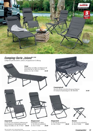 Prospekt toom - Toom - Gartenmöbel & Solar-Leuchten gültig ab 01.03. bis 31.12. - seite 77