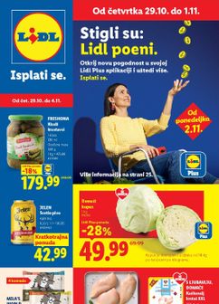 Lidl katalog iz četvrtka 29.10