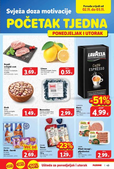 Katalog Plodine - Plodine vrijedi od 28.10. do 03.11. - stranica 43