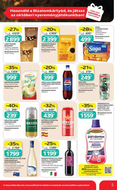 Akciós újság Auchan - Auchan Hipermarket érvényes 10.22.-tól 10.28.-ig - 5 oldal