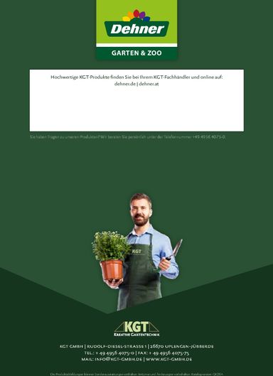 Prospekt Dehner - Dehner - Kreative Gartentechnik gültig ab 01.02. bis 31.12. - seite 39