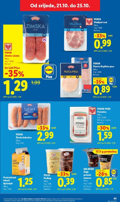 Katalog Lidl - Lidl vrijedi od 19.10. do 25.10. - stranica 63