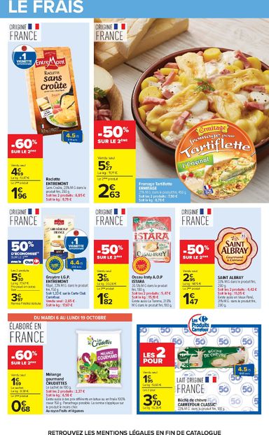 Catalogue Carrefour - Carrefour valable dès le 06/10 au 19/10 - page 40
