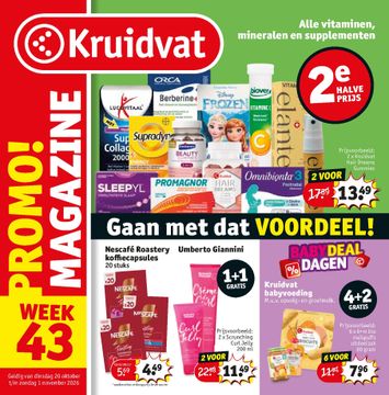 Folder Kruidvat - Kruidvat van 20/10 tot 01/11 - side 1