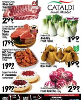 Cataldi Fresh Market flyer from Wednesday 10-21