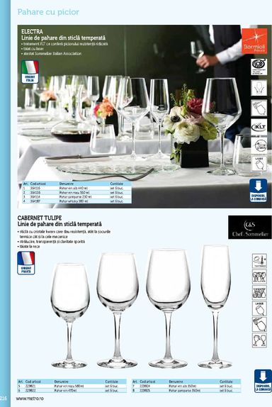 Catalogul Metro - Metro - Echipamente Profesionale pentru HoReCa de la 01.01. până la 31.12. - pagina 216