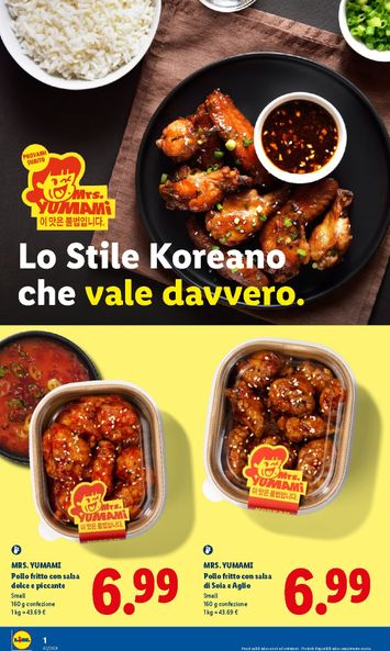 Volantino Lidl - Lidl - Lo Stile Koreano che vale davvero valido dal 12/10 al 18/10 - pagina 1