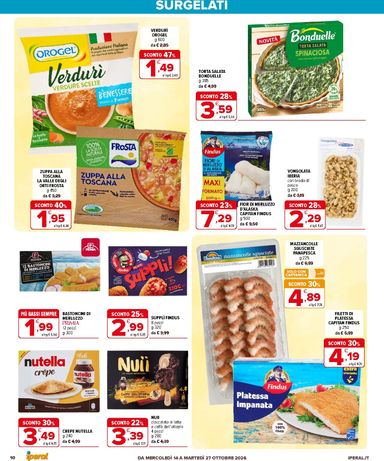 Volantino Iperal - Iperal valido dal 14/10 al 27/10 - pagina 10