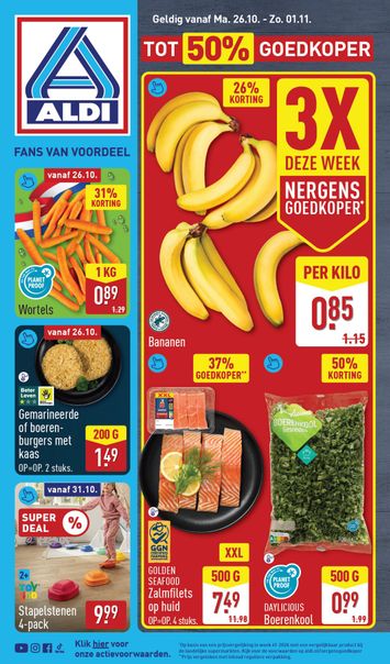 Folder ALDI - ALDI van 26-10 tot 01-11 - side 1