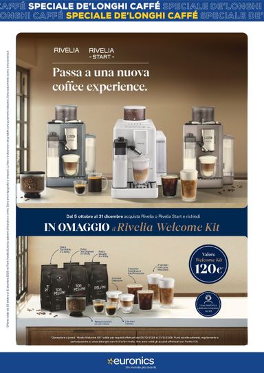 Volantino Euronics - Euronics - De Longhi Caffè valido dal 25/10 al 31/12 - pagina 6