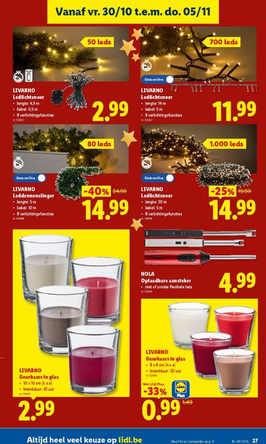 Folder Lidl - Lidl van 26/10 tot 31/10 - side 27
