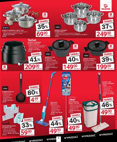 Gazetka Selgros - Selgros cash&carry - Totalna Wyprzedaż od 22.10. do 04.11. - strona 5