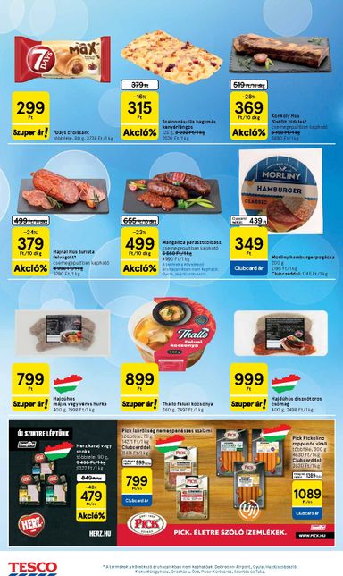 Akciós újság Tesco - Tesco érvényes 10.21.-tól 10.28.-ig - 18 oldal