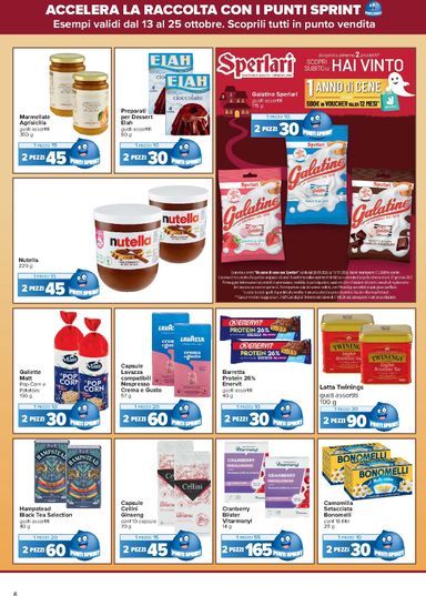 Volantino Carrefour - Carrefour - Punti Sprint Payback valido dal 13/10 al 25/10 - pagina 8
