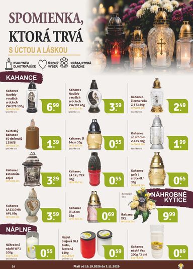 Leták Nitrazdroj - Nitrazdroj od 16.10. do 03.11. - strana 14