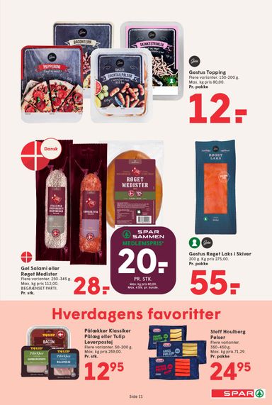 Brochurer SPAR - Spar gyldig fra 23.10. til 29.10. - side 12