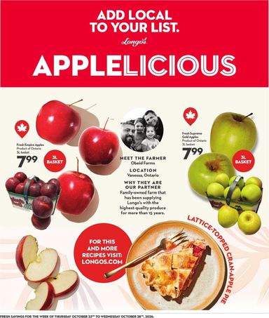 Flyer Longo's - Longo's valid since 10-22 until 10-28 - page 8
