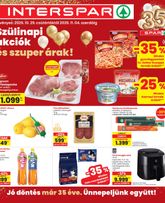 INTERSPAR, érvényes csütörtöktől 2026.10.29.
