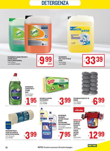 Volantino METRO - Metro - Campania e Sicilia valido dal 22/10 al 04/11 - pagina 25