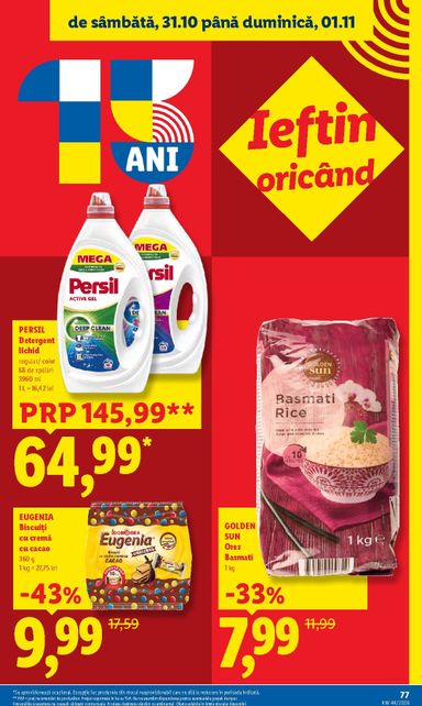 Catalogul Lidl - Lidl de la 26.10. până la 01.11. - pagina 77