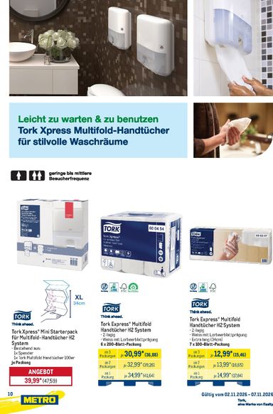 Prospekt METRO - Metro - Marken für Profis gültig ab 02.11. bis 07.11. - seite 10