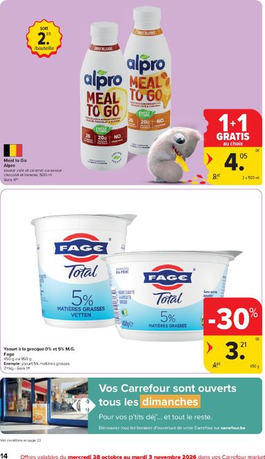 Folder Carrefour Market - Carrefour Market van 28/10 tot 03/11 - side 14