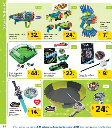 Folder Carrefour - Carrefour - Catalogue Jouets van 14/10 tot 06/12 - side 54