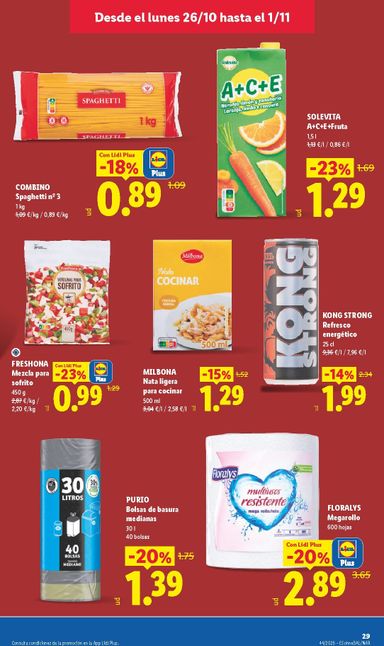 Folleto Lidl - Lidl del 26/10 al 01/11 - página 29