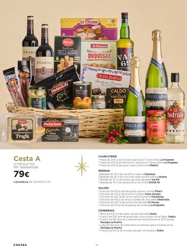 Folleto El Corte Inglés - El Corte Inglés - Cestas de Navidad del 09/10 al 25/12 - página 26