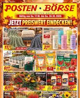 POSTEN-BÖRSE-Prospekt von Samstag 17.10.