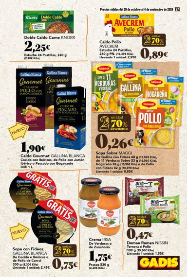 Folleto Gadis - Gadis del 29/10 al 04/11 - página 27