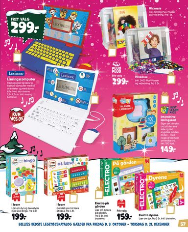 Brochurer Bilka - Bilka - Billies bedste legetøjskatalog gyldig fra 09.10. til 31.12. - side 57
