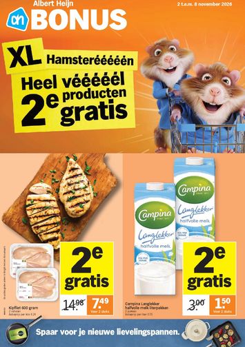 Folder Albert Heijn - Albert Heijn van 02/11 tot 08/11 - side 1