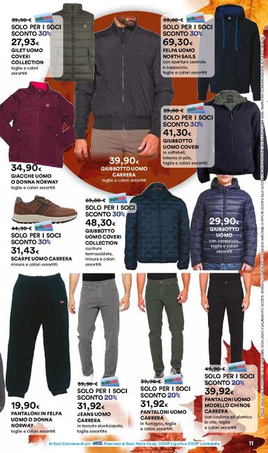 Volantino Ipercoop - Ipercoop - Casa d'Autunno valido dal 08/10 al 04/11 - pagina 11