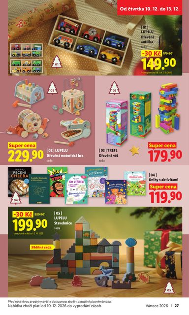 Leták Lidl - Lidl - Vánoční inspirace od 19.10. do 20.12. - strana 27