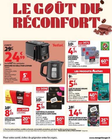 Catalogue Auchan - Auchan - Café, automne hypers valable dès le 06/10 au 18/10 - page 2